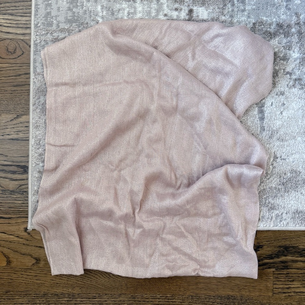 Express Pink Shimmer Infinity Scarf